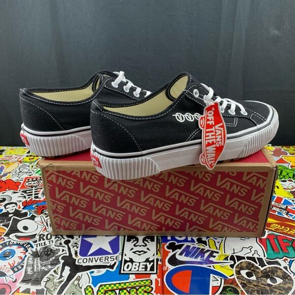 Vans Delridge Deep Tread Black Women's Various Sizes - Picture 2 of 13